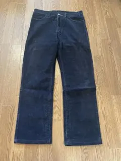 BEAMS ダークネイビー コーデュロイパンツ