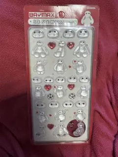 ベイマックス 3Dステッカー ボンボンドロップシール