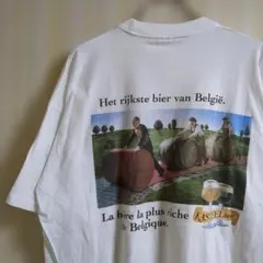 90年代 ワイン　企業アートTシャツ　ヴィンテージ　バックプリント