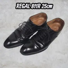 REGALリーガル ストレートチップ 811R 黒 25cm