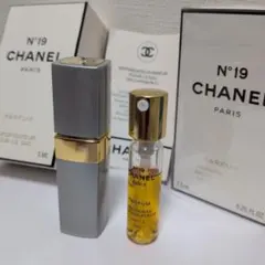 セット　CHANEL N°19 　パルファム 6ml ＆7.5ml　香水