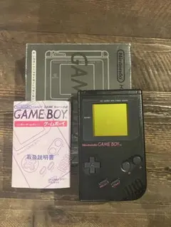 初代ゲームボーイブロス　本体ブラック黒（DMG-001）　GAMEBOY GB