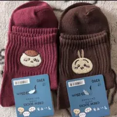 GU ちいかわ クルーソックス 2足セット 23-25cmのサムネイル