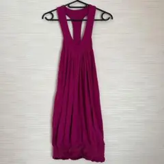 ZENANA OUTFITTERS ノースリーブ マゼンタ チュニック