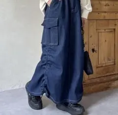 ツイルカーゴスカート