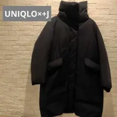 の*お様 UNIQLO×+J レディース ハイブリッドダウンコート