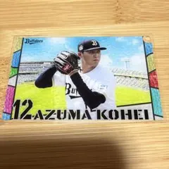 東晃平 アクリルカード コロチャレ C賞 オリックス・バファローズ