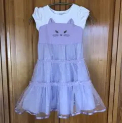 ANNA SUI 猫顔 ワンピース サイズ120