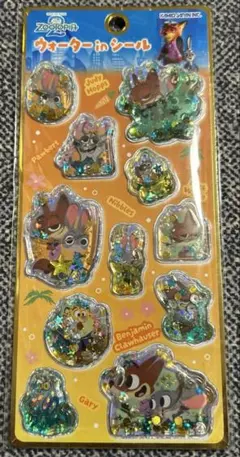 ディズニー　ウォーターinシール　ズートピア①