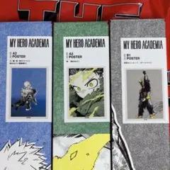 THEジャンプショップ ヒロアカ ポスター コンプ 緑谷 爆豪 轟 オール