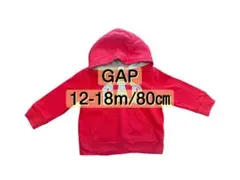 【格安】80 GAP 赤 トレーナー パーカー フーディー