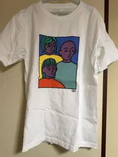 【未使用】QO Tシャツ　Aマッソ＋KID FRESINO Aマッソ×KID FRESINO限定コラボTシャツ｜春のゆったり&タックイン