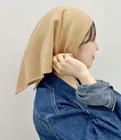 Spick and Span 三角ニットスカーフ