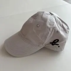 Agnes bアニエスベー　ロゴキャップ 刺繍ロゴ付き