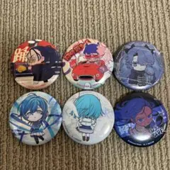 Ado 缶バッジ あそーと ガチャガチャ C賞 6個セット