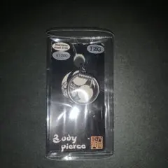 ボディピアス 12G 鉄線リング