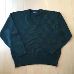 キングマスター　ニット　L 深緑