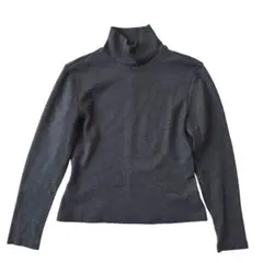 NORMA KAMALI ノーマカマリ タートルニット グレー Mサイズ ウール