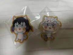 鬼滅の刃　バレンタイン2026 アニマルクッキーバッジ　宇髄天元　嘴平伊之助