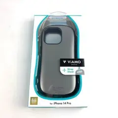 新品 iPhone14Pro 耐衝撃 ハイブリッド 光沢塗装 メタルシルバー