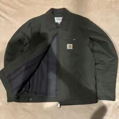 カーハートWIP デトロイトジャケット　モースグリーン