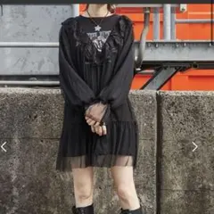 jouetie ドッキングチュールロックワンピース　M