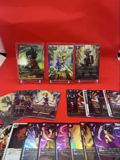 DBFW 孫悟空Jr. リーダーパラレル　L☆　誇り高き戦闘民族　バーダック他