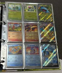 ポケモンカード151 モンスターボールミラーコンプ　RR SRなどまとめのサムネイル