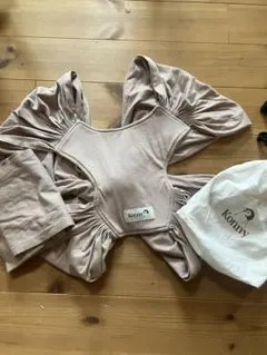 Konny 抱っこ紐 Sサイズ ベージュ 収納袋付き