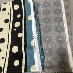 綿(プリント) 各50cm２種セット　オックス？