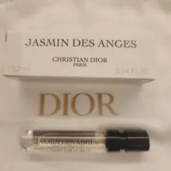 【未使用】ジャスミン デ ザンジュ DIOR 香水サンプル オードゥパルファン