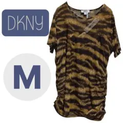 ✨新品✨タグ付き✨DKNY タイガーストライプ 〖M〗ルーズフィット Tシャツのサムネイル