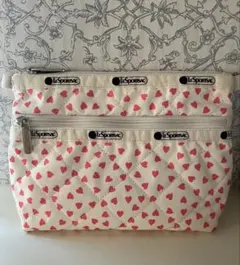 レスポートサック 神崎恵 MEDIUM MULTI TOTEコーラルハートキルト