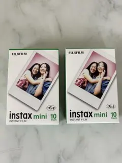 instax mini チェキ フィルム 10枚入×2個