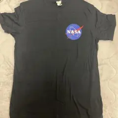 NASA Tシャツ Mサイズ 黒 H&M