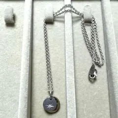 スタージュエリー　DIAMOND STAR & MOON NECKLACE