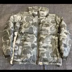 A Bathing Ape 迷彩ダウンジャケット