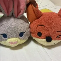 ニック ジュディ ツムツム ぬいぐるみ ケース