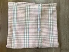 バーバリー　カシミヤ混　チェック柄　毛布　シングル