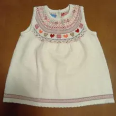 familiar ニットベスト 100