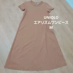 UNIQLO エアリズムU クルーネックTワンピース 半袖 Mサイズ