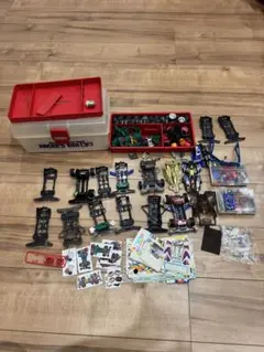 当時物】ミニ四駆 レーサーズボックス 丸ごとセット エンペラー他