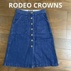 ロデオクラウンズ　RODEO CROWNS デニムスカート　スカート　送料込み