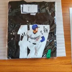 大谷翔平 ドジャース Tシャツ ブラック Mサイズのサムネイル