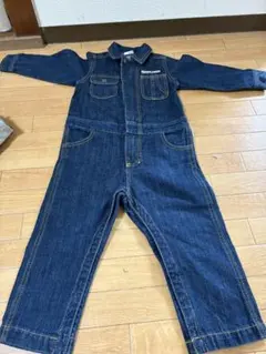BREEZE デニムオーバーオール 100cm