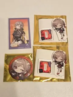 スイパラ エニグマ フレン 缶バッジ アクスタ 特典 セット