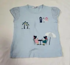 【familiar】ファミリア　Tシャツ　半袖　100cmのサムネイル