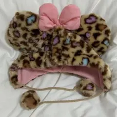 ディズニー ミニー ファンキャップ ヒョウ柄のサムネイル