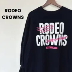 75 美品　大きいサイズ　RODEOCROWNS スウェット　ワンピース
