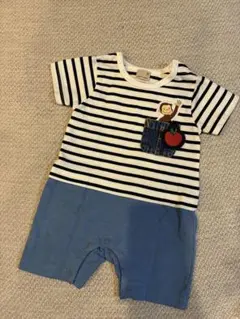 petit main おさるのジョージ ロンパース 70のサムネイル